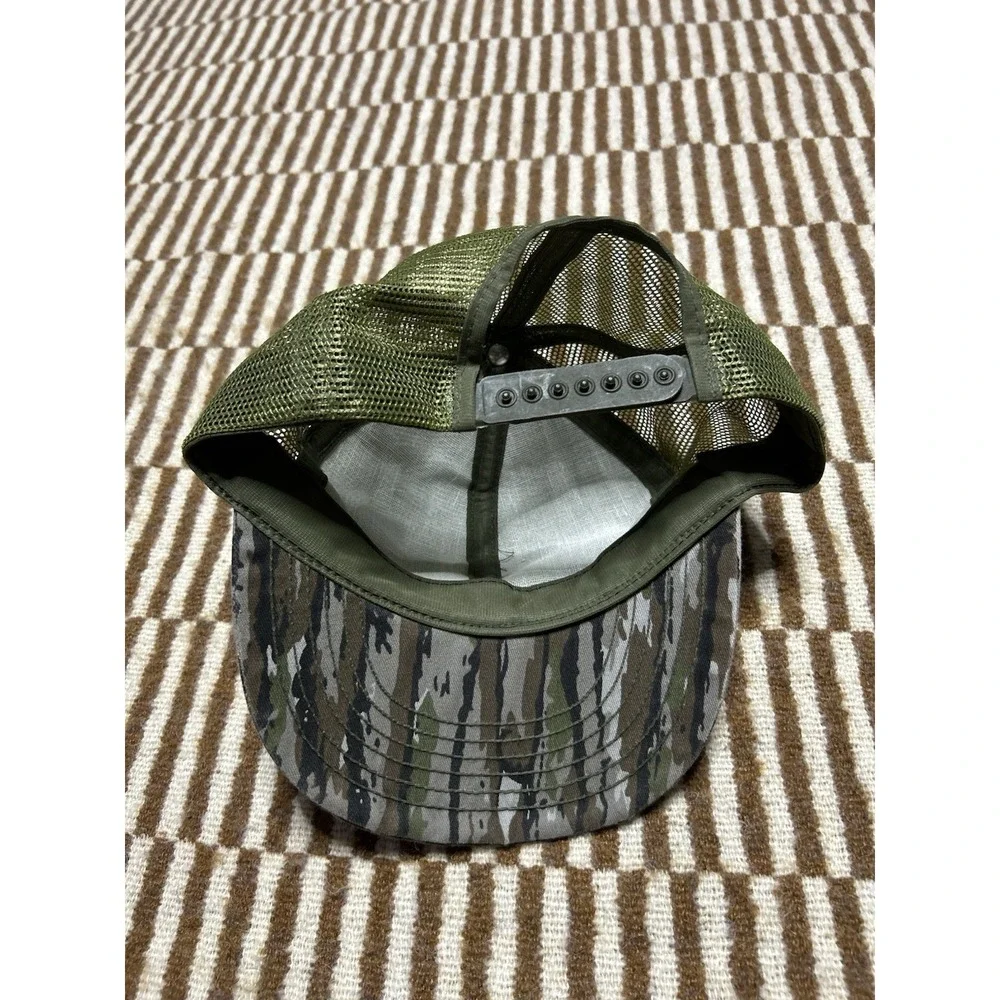 Vintage Camo Trucker Hat Lot USA Made Mesh Snapback Mossy Oak Realtree Style